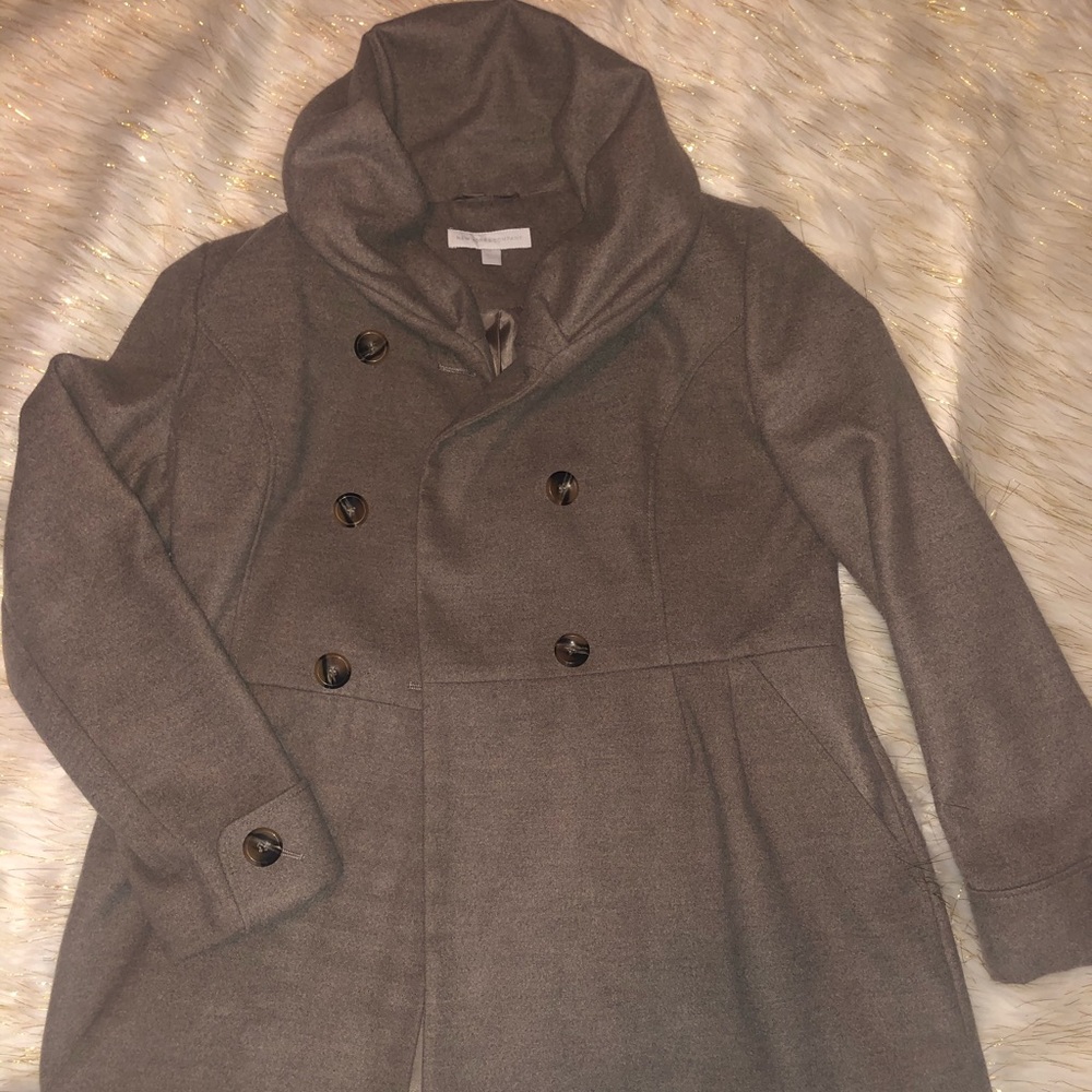 Brown Dress Coat XL